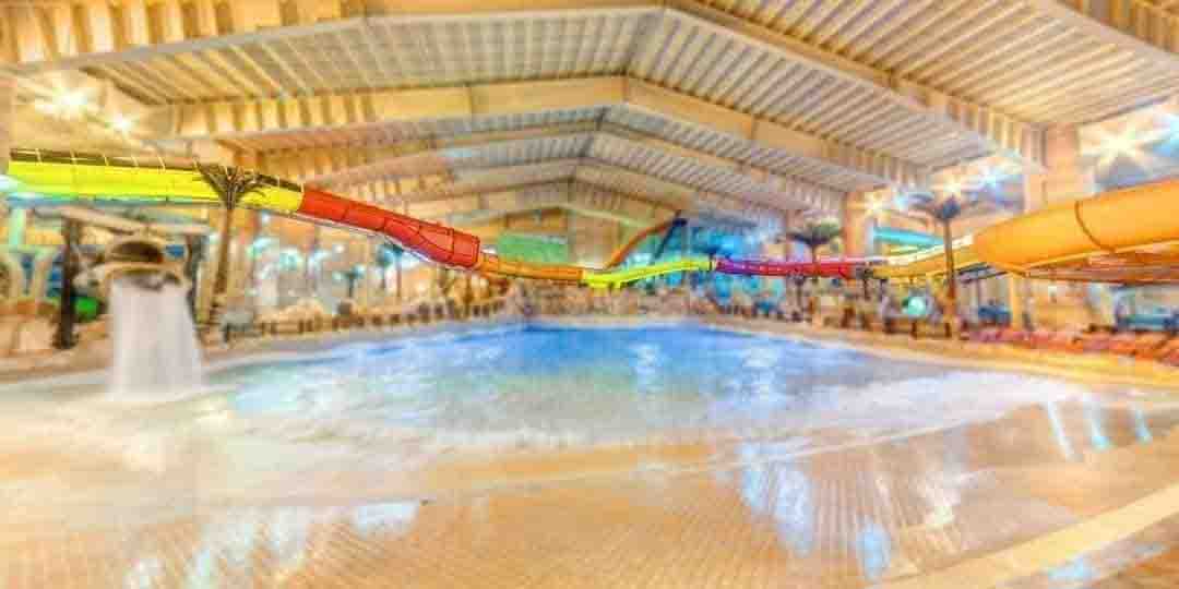 مدينة مائية في مدينة مشهد الإيرانية