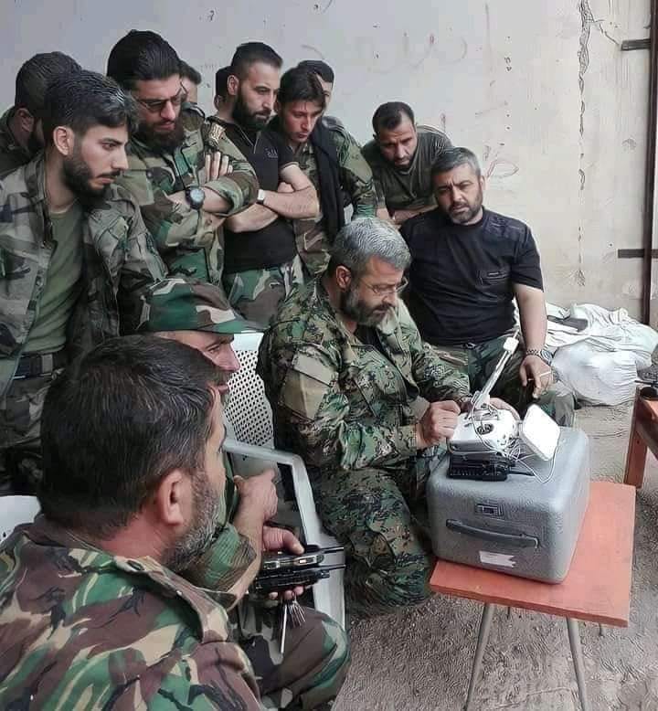 صورة حديثة لـ (غياث دلة) نشرتها صفحات محلية منحازة للنظام السوري