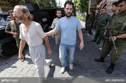 صور لا علاقة لها بالإفراج عن معتقلين سوريين في أيار 2022